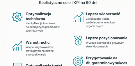 Jakich efektów spodziewać się po Interim SEO? Realistyczne cele i KPI na 90 dni 2 20251030 0924 Cele Interim SEO simple compose 01k8t3dw2geg5afb7g30z2fqdq - Jakich efektów spodziewać się po Interim SEO? Realistyczne cele i KPI na 90 dni